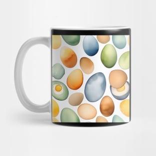 National Egg Month January - Watercolors Mug